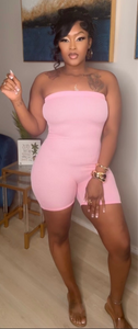 RISK IT ALL ROMPER(PINK)