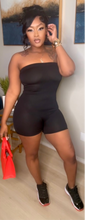 Load image into Gallery viewer, RISK IT ALL ROMPER(BLACK)
