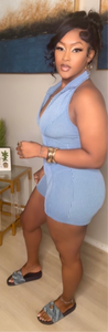 EVERYDAY MOVES ROMPER(DENIM BLUE)