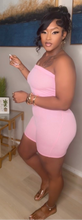 Load image into Gallery viewer, RISK IT ALL ROMPER(PINK)